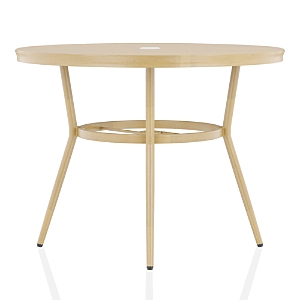Sparrow & Wren Sylvestri Outdoor Bistro Table with Umbrella Hole- 4259091