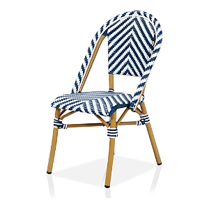 Sparrow & Wren Tempata Faux Rattan Outdoor Dining Chairs, Set of 4- 4259098