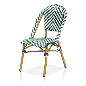 Sparrow & Wren Tempata Faux Rattan Outdoor Dining Chairs, Set of 4- 4259098