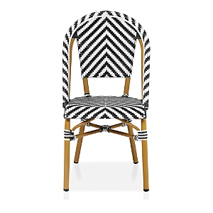 Sparrow & Wren Tempata Faux Rattan Outdoor Dining Chairs, Set of 2- 4259097