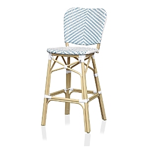 Sparrow & Wren Colfer Armless Outdoor Bar Chairs, Set of 2- 4259081