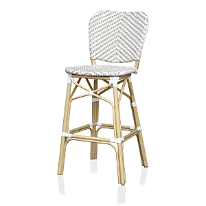 Sparrow & Wren Colfer Armless Outdoor Bar Chairs, Set of 2- 4259081