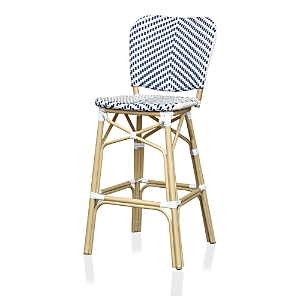 Sparrow & Wren Colfer Armless Outdoor Bar Chairs, Set of 2- 4259081