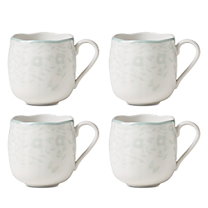 Lenox Butterfly Meadow Cottage Mugs, Set of 4- 4337086