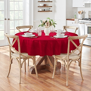 Elrene Elegance Plaid Jacquard Round Tablecloth, 90 x 90- 4898803