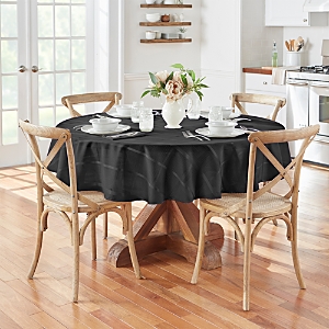 Elrene Elegance Plaid Jacquard Oval Tablecloth, 60 x 84- 4942130