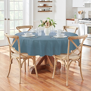 Elrene Elegance Plaid Jacquard Oval Tablecloth, 60 x 84- 4942130