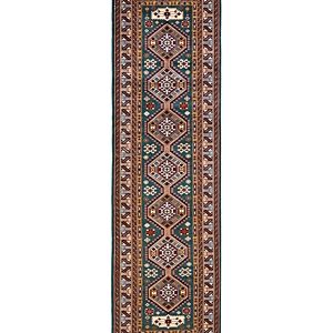 Bloomingdale's Tribal M1885 Runner Area Rug, 3' x 10'1- 4384072