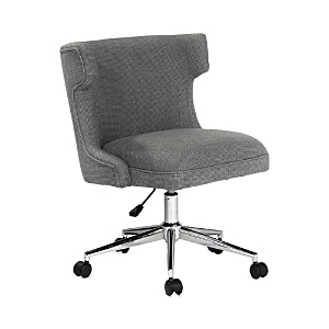 Furniture Of America Leona Gray Height Adjustable Office Chair- 4424903
