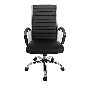 Furniture Of America Tioga Black High Back Height Adjustable Office Chair- 4424904