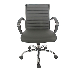Furniture Of America Tioga Gray Height Adjustable Office Chair- 4424907