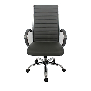 Furniture Of America Tioga Gray High Back Height Adjustable Office Chair- 4424906