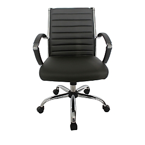 Furniture Of America Tioga Black Height Adjustable Office Chair- 4424905