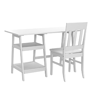 Furniture Of America Salina 2 Piece Writing Desk with Chair- 4424886