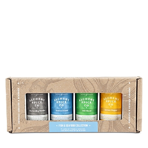 Alchemy Spice Co. Fish & Seafood Spice Blend, Set of 4- 4383839