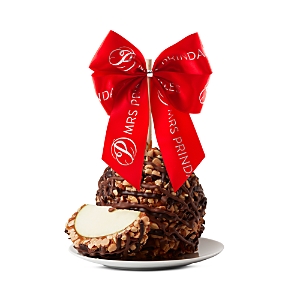 Mrs Prindables Chocolate Peanut Butter Almond Holiday Jumbo Caramel Apple- 4353881