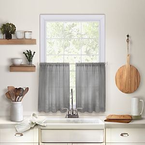 Elrene Home Fashions Cameron Kitchen Window Tier Set, 30 x 36- 4450251