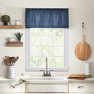 Elrene Home Fashions Cameron Kitchen Window Valance, 15 x 60- 4450256