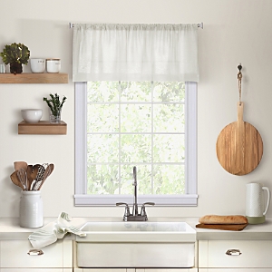 Elrene Home Fashions Cameron Kitchen Window Valance, 15 x 60- 4450256