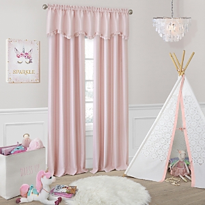 Elrene Home Fashions Adaline Nursery and Kids Room Darkening Window Curtain Panel, 52 x 95- 4450183