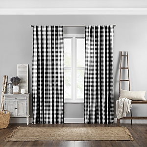 Elrene Home Fashions Farmhouse Buffalo Check Window Curtain, 52 x 95- 4450722