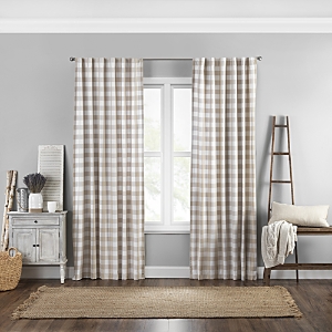 Elrene Home Fashions Farmhouse Buffalo Check Window Curtain, 52 x 95- 4450722