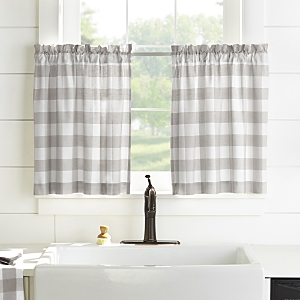 Elrene Home Fashions Farmhouse Living Buffalo Check Window Tier Pair, 24 x 30- 4450727