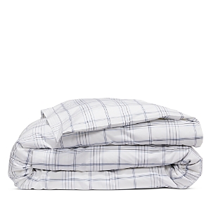 Matouk August Plaid Duvet Cover, King