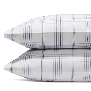 Matouk August Plaid King Pillowcase, Pair- 4471691