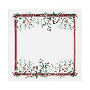 Elrene Home Fashions Winter Holiday Berry Fabric Napkins, Set of 4- 4460122