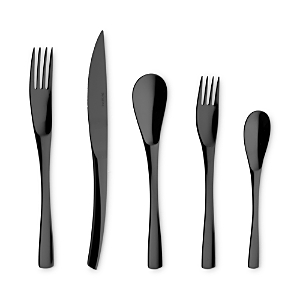 Degrenne Paris Xy Black Mirror 5-Piece Place Setting- 4559852