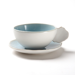 Jars Plume Blue Tea Cup & Saucer- 466640