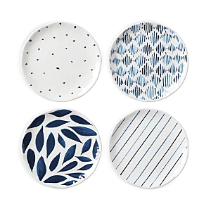 Lenox Blue Bay Melamine Assorted Accent Plates, Set of 4- 4674826