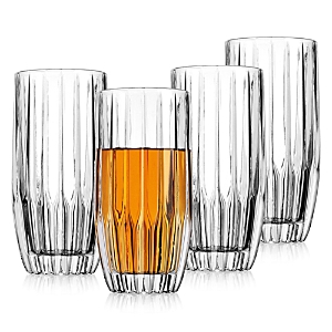 Godinger Pleat Highball Glasses, Set of 4- 4656665