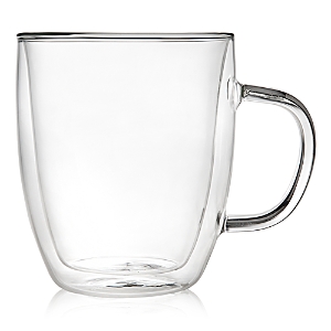 Godinger Double Walled Glass Coffee Mug- 4666187