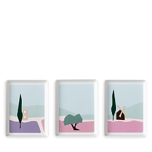 Degrenne Paris Destination Sud Rectangular Trays, Set of 3- 4734034