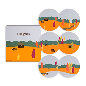Degrenne Paris Destination Foret Round Plates, Set of 6- 4734053