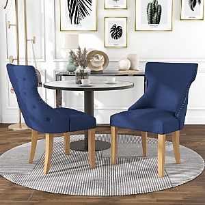 Sparrow & Wren Rietta Wingback Dining Chairs, Set of 2- 4724384