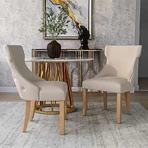 Sparrow & Wren Rietta Wingback Dining Chairs, Set of 2- 4724384