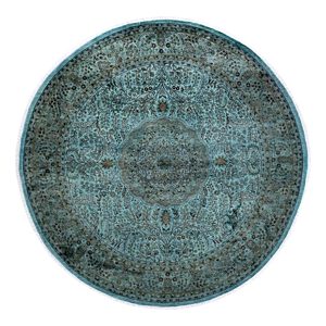 Bloomingdale's Fine Vibrance M1258 Round Area Rug, 7'3 x 7'3- 4761137