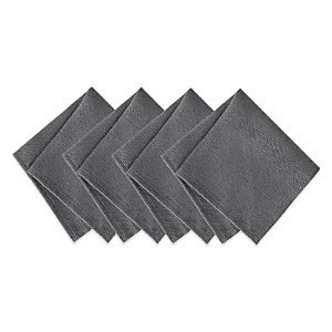 Elrene Home Fashions Laurel Solid Texture Water and Stain Resistant Napkins, Set of 4- 4753435