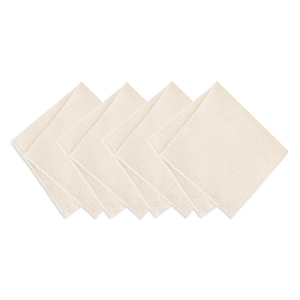 Elrene Home Fashions Laurel Solid Texture Water and Stain Resistant Napkins, Set of 4- 4753435