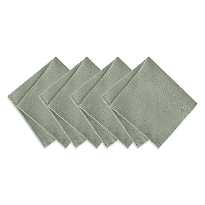 Elrene Home Fashions Laurel Solid Texture Water and Stain Resistant Napkins, Set of 4- 4753435