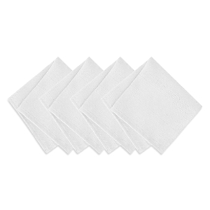 Elrene Home Fashions Laurel Solid Texture Water and Stain Resistant Napkins, Set of 4- 4753435