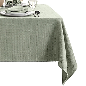 Elrene Home Fashions Laurel Solid Texture Water and Stain Resistant Tablecloth, 60 x 102- 4753395