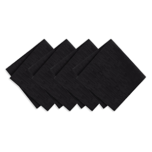 Elrene Home Fashions Continental Solid Texture Water and Stain Resistant Napkins, Set of 4- 4753521