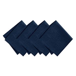 Elrene Home Fashions Continental Solid Texture Water and Stain Resistant Napkins, Set of 4- 4753521