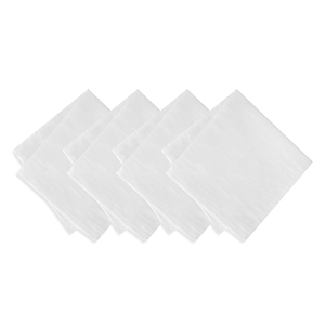 Elrene Home Fashions Continental Solid Texture Water and Stain Resistant Napkins, Set of 4- 4753521