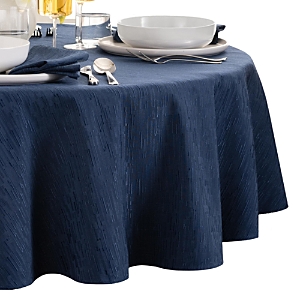 Elrene Home Fashions Continental Solid Texture Water and Stain Resistant Round Tablecloth, 70- 4753503