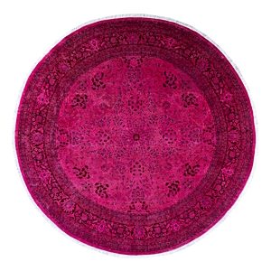 Bloomingdale's Fine Vibrance M1324 Round Area Rug, 7'1 x 7'1- 4761163